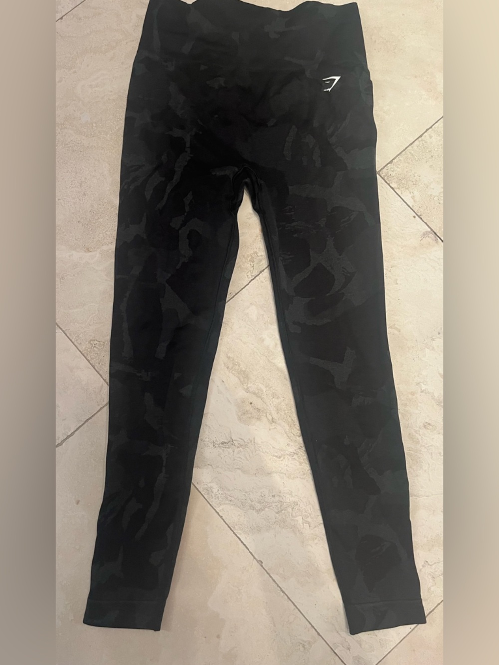 Black Subtle Camo Leggings